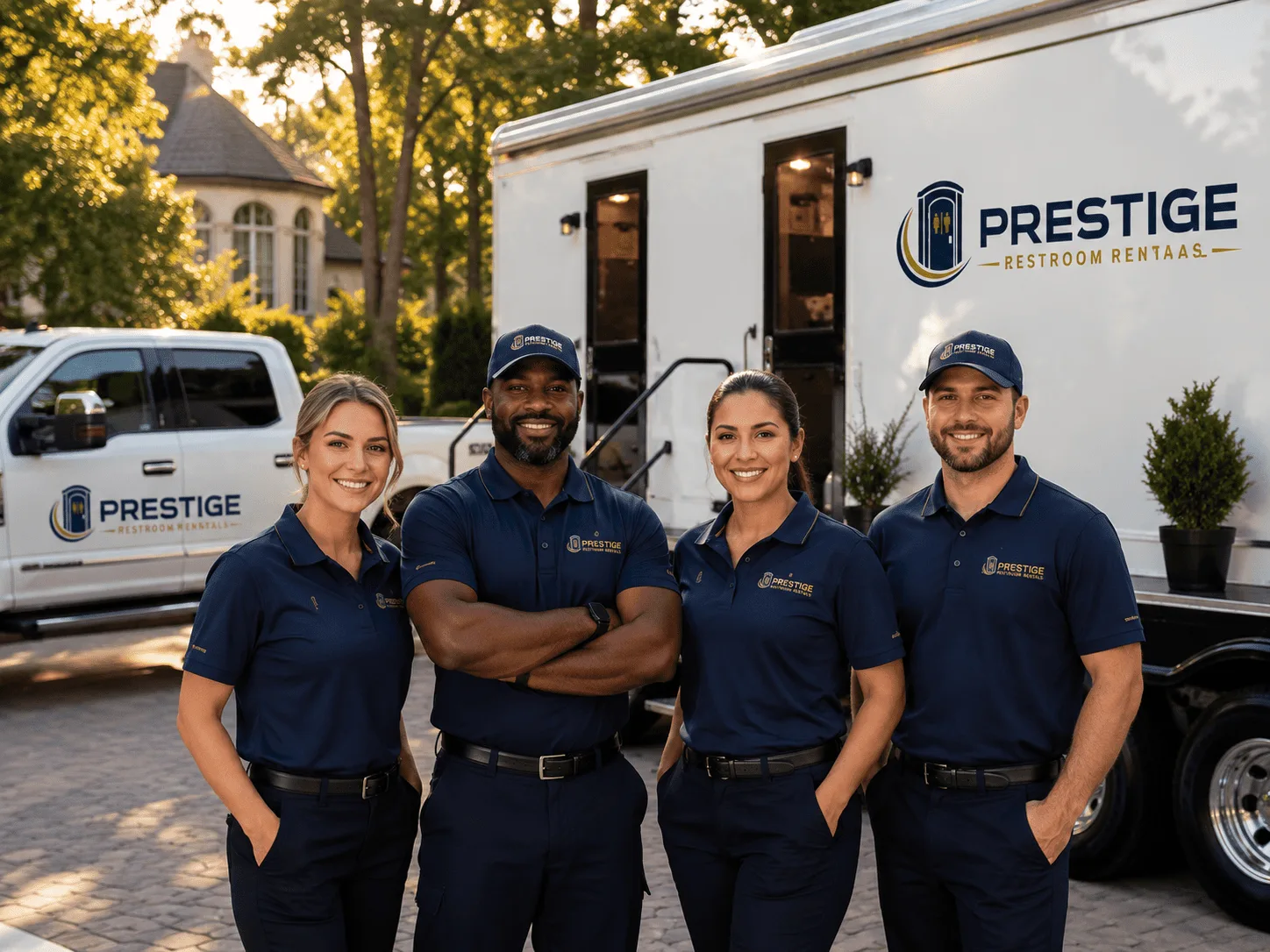 Trusted Luxury Portable Restrooms company in Cowden, IL